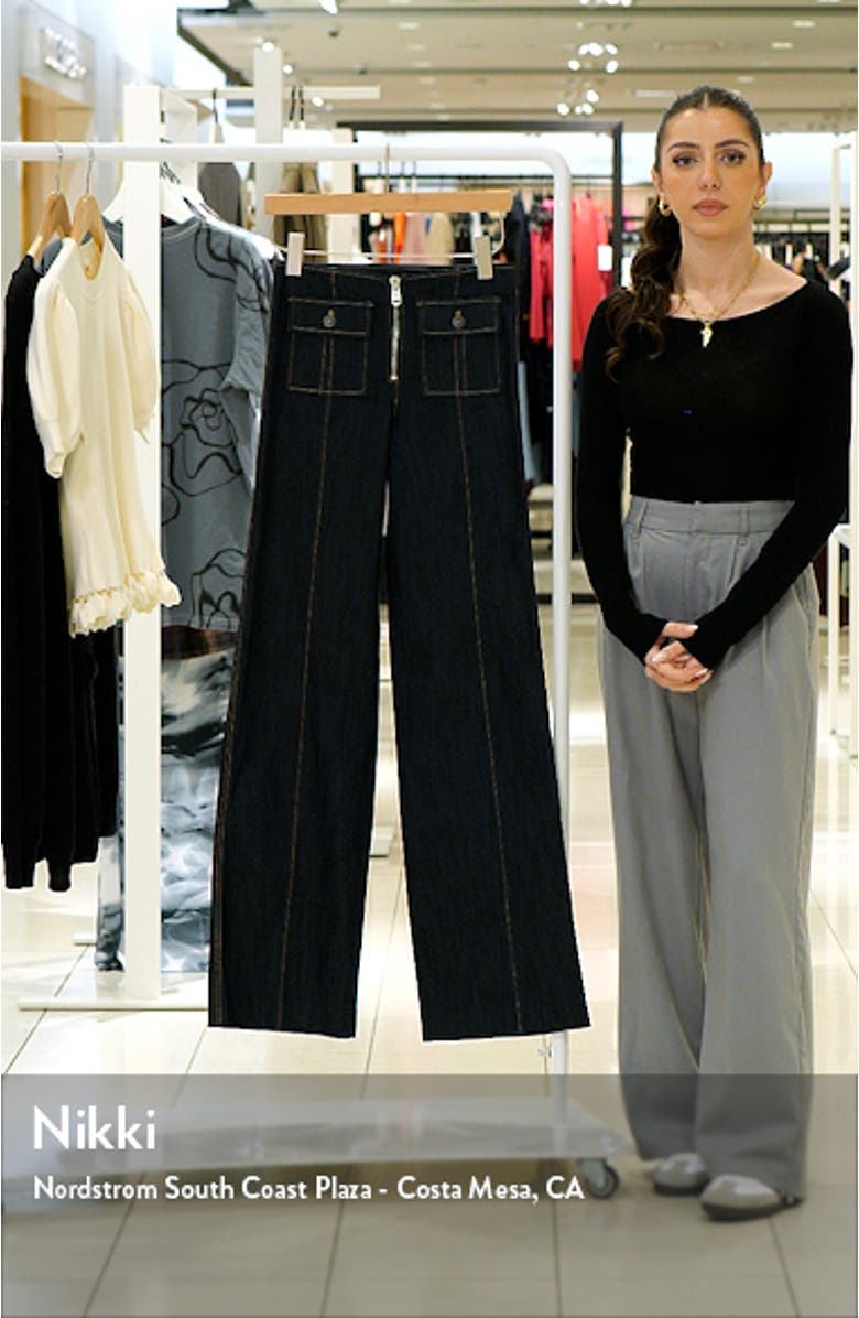 Azure Wide Leg Jeans, sales video thumbnail