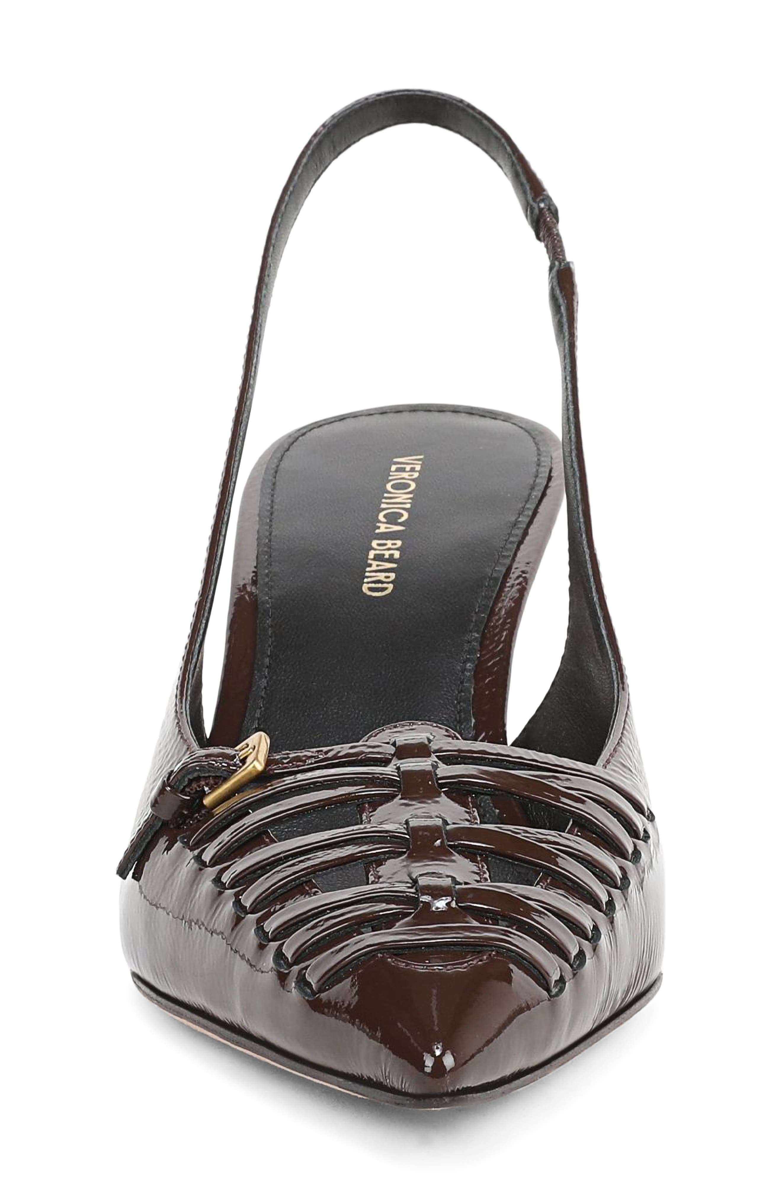 Rashida Slingback Pointed Toe Pump, Alternate, color, MOCHA
