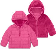 Primary Kids' Reversible Quilted Puffer Jacket