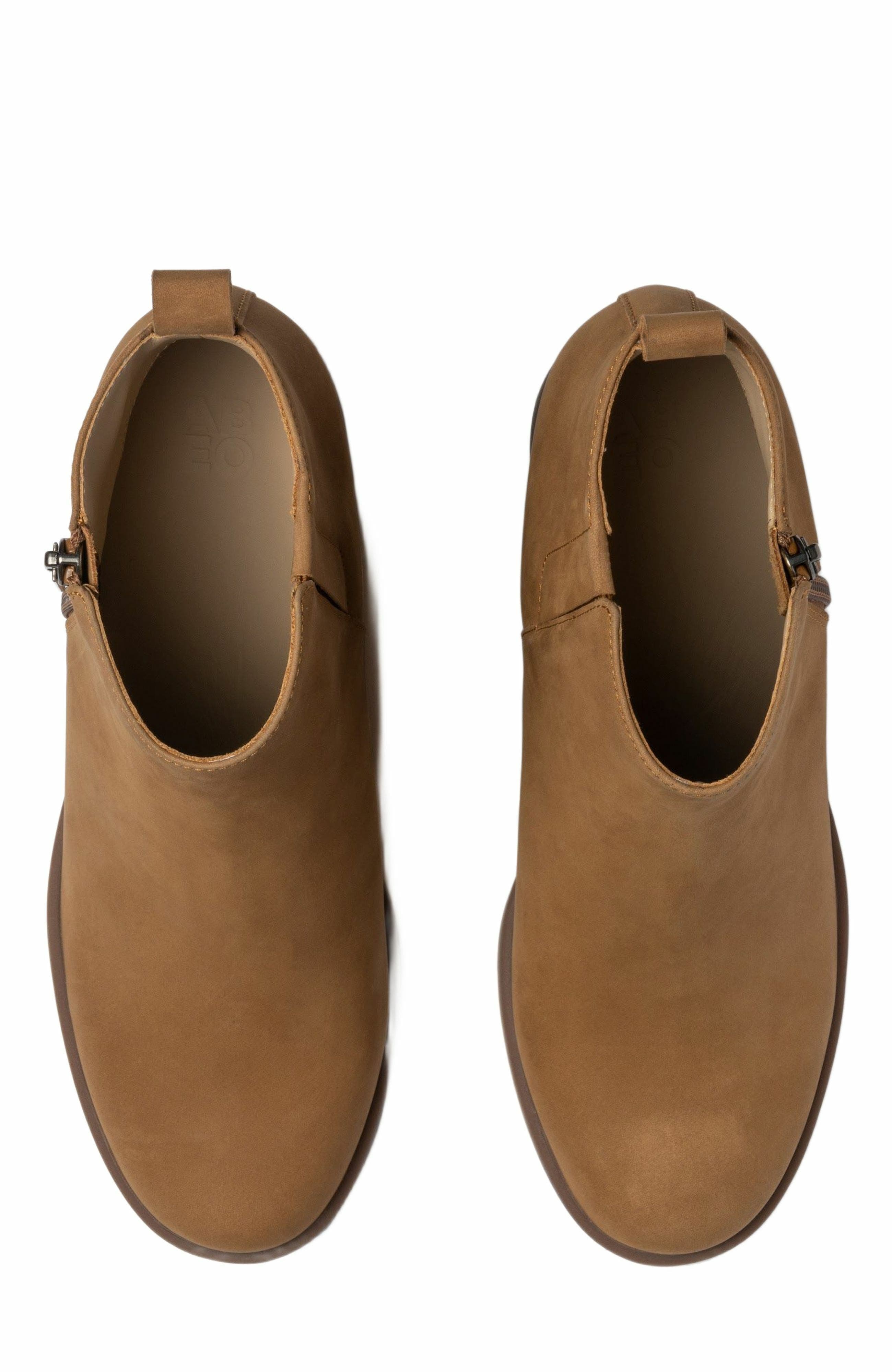 Horizon Zip Boot, Alternate, color, Tan Nubuck - Regular