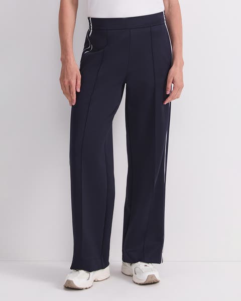Lina Track Wide-Leg Trousers