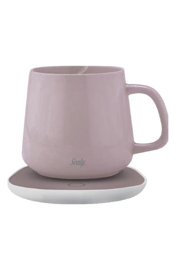 Bytech Coffee Mug & Warmer Pad Set In Pink