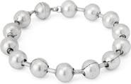 AllSaints Ball Chain Flexible Bracelet