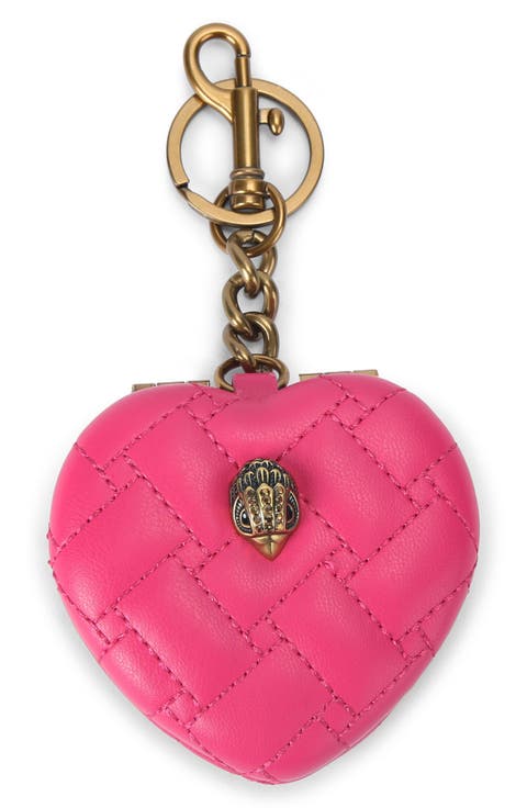 Kensington Heart Mirror Bag Charm