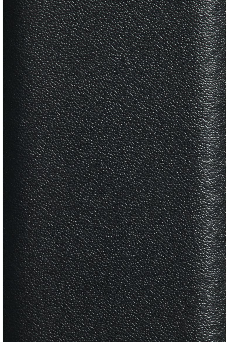 Icon Leather Belt, Alternate, color, BLACK