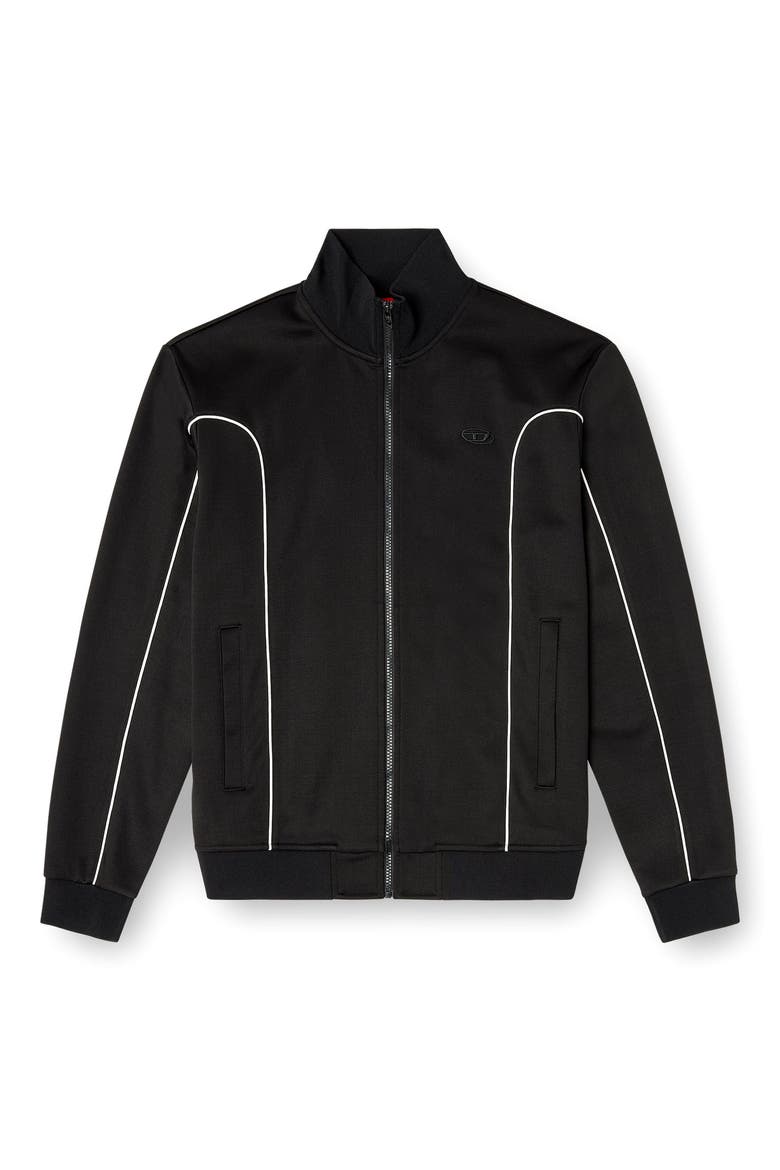 S-Locking-Do Full Zip Sweatshirt, Alternate, color, BLACK