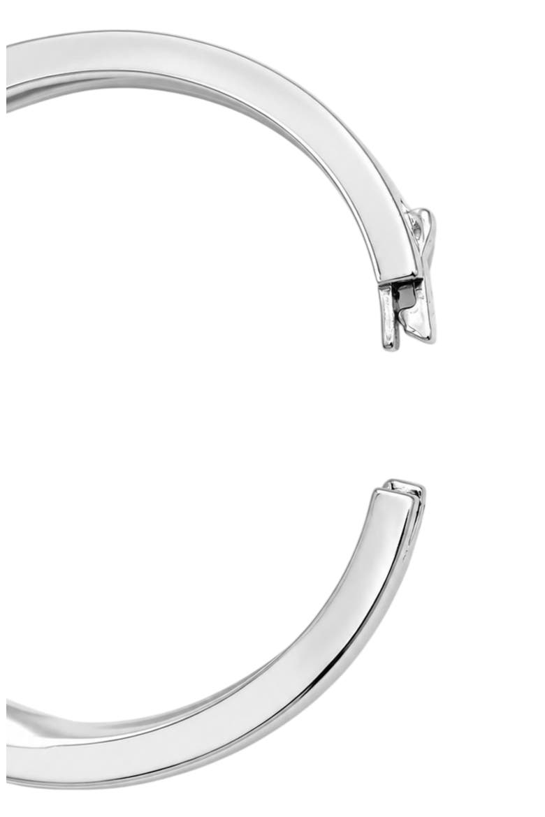 Hipster Belt Bangle Bracelet, Alternate, color, Silver