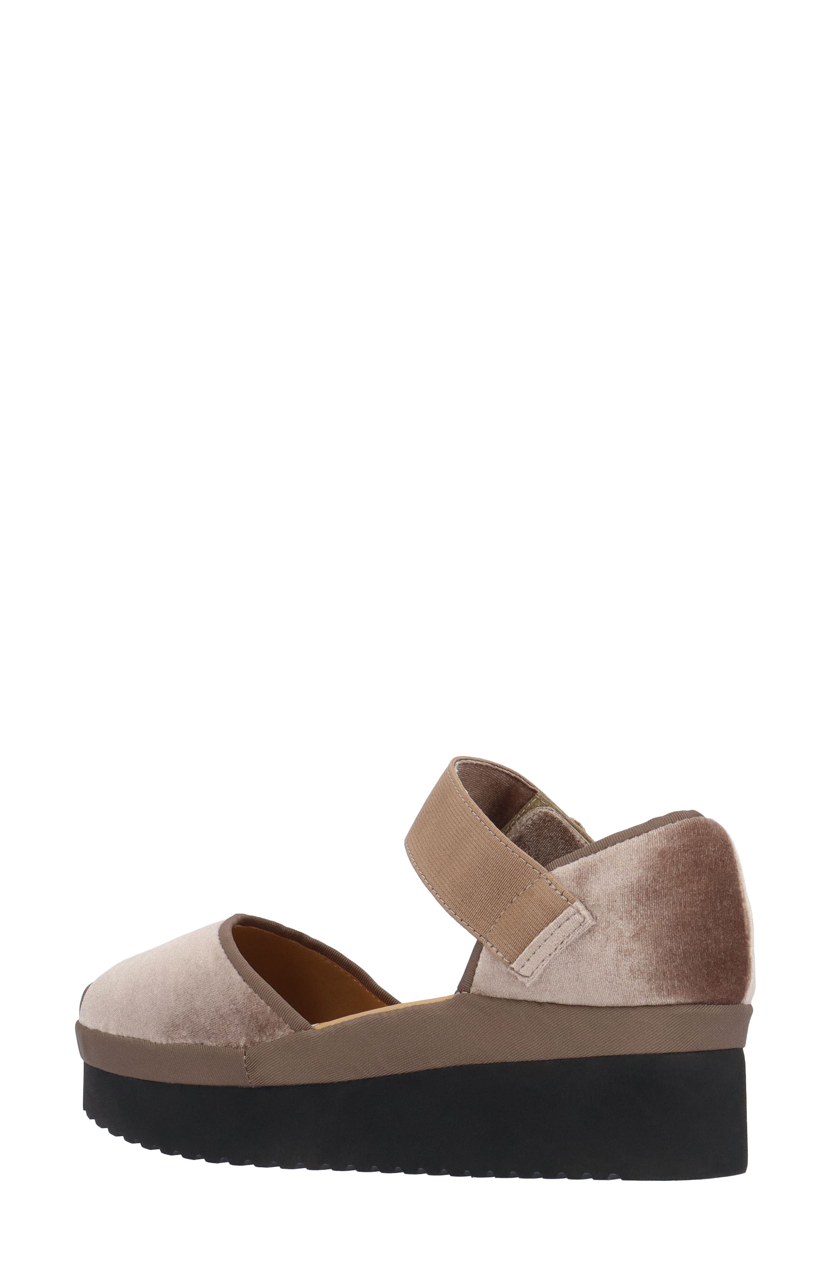 Amadour Platform Sandal, Alternate, color, MINK