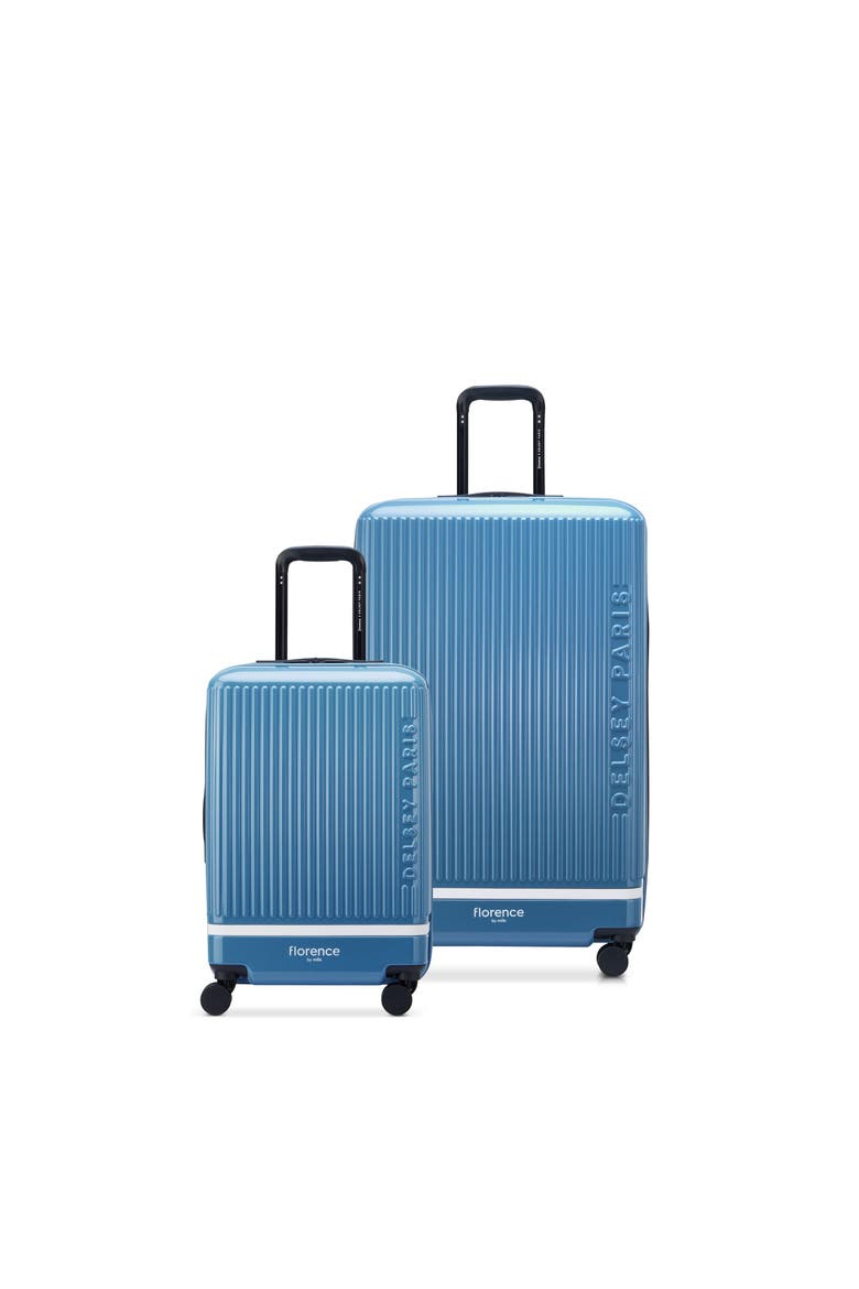 2 Piece Set - Spin Me Away Expandable 20" Carry-On Spinner & 29" Large Spinner Set, Main, color, Zinc Blue