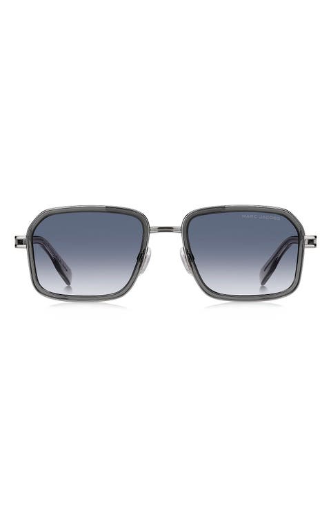 54mm Gradient Square Sunglasses