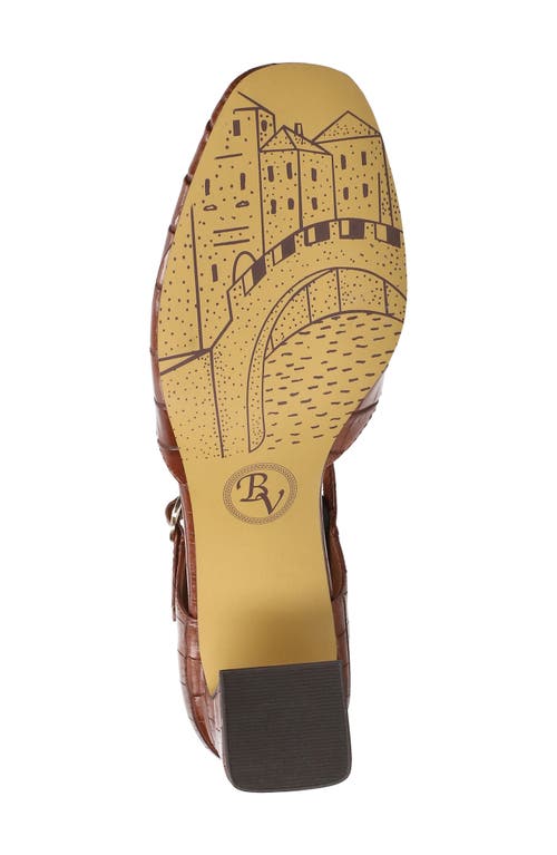Bella Vita Harpswell Ankle Strap Pump In Brown