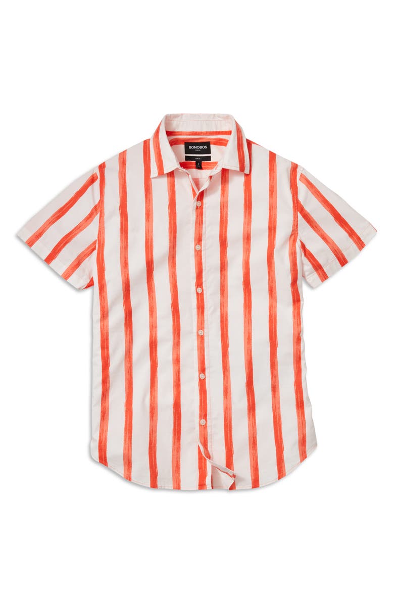 Bonobos Riviera Slim Fit Short Sleeve Button-Up Shirt, Alternate, color,
