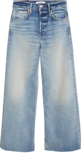 Re/Done Wide Leg Crop Jeans | Nordstrom Re/Done Wide Leg Crop Jeans | Nordstrom