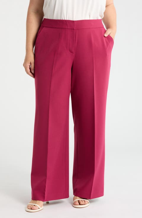 Wide Leg Pants (Plus)