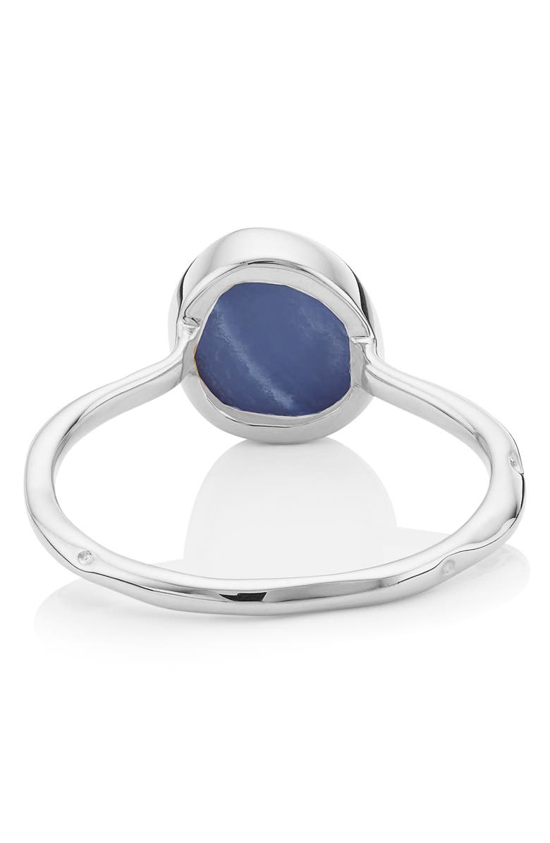 Monica Vinader Siren Stacking Ring, Alternate, color, Silver