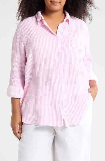 Alena Cotton Button-Up Shirt
