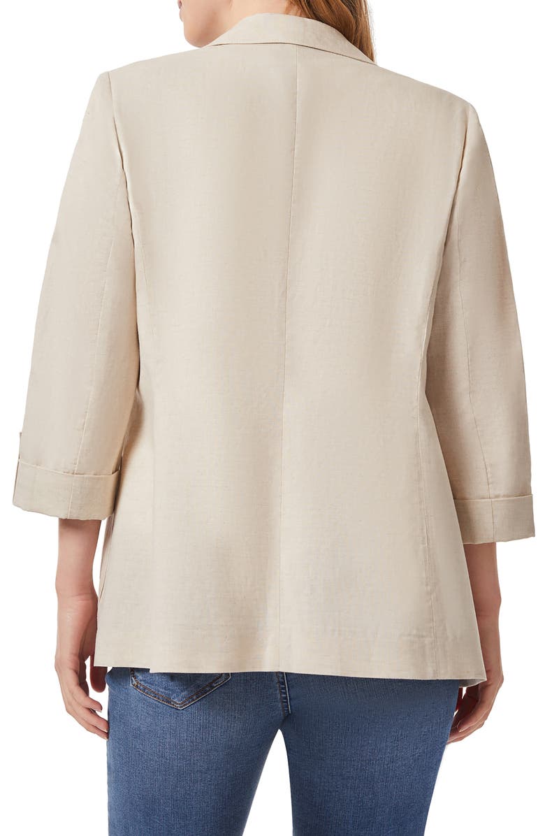 Jones New York Linen Blend Jacket, Alternate, color, 