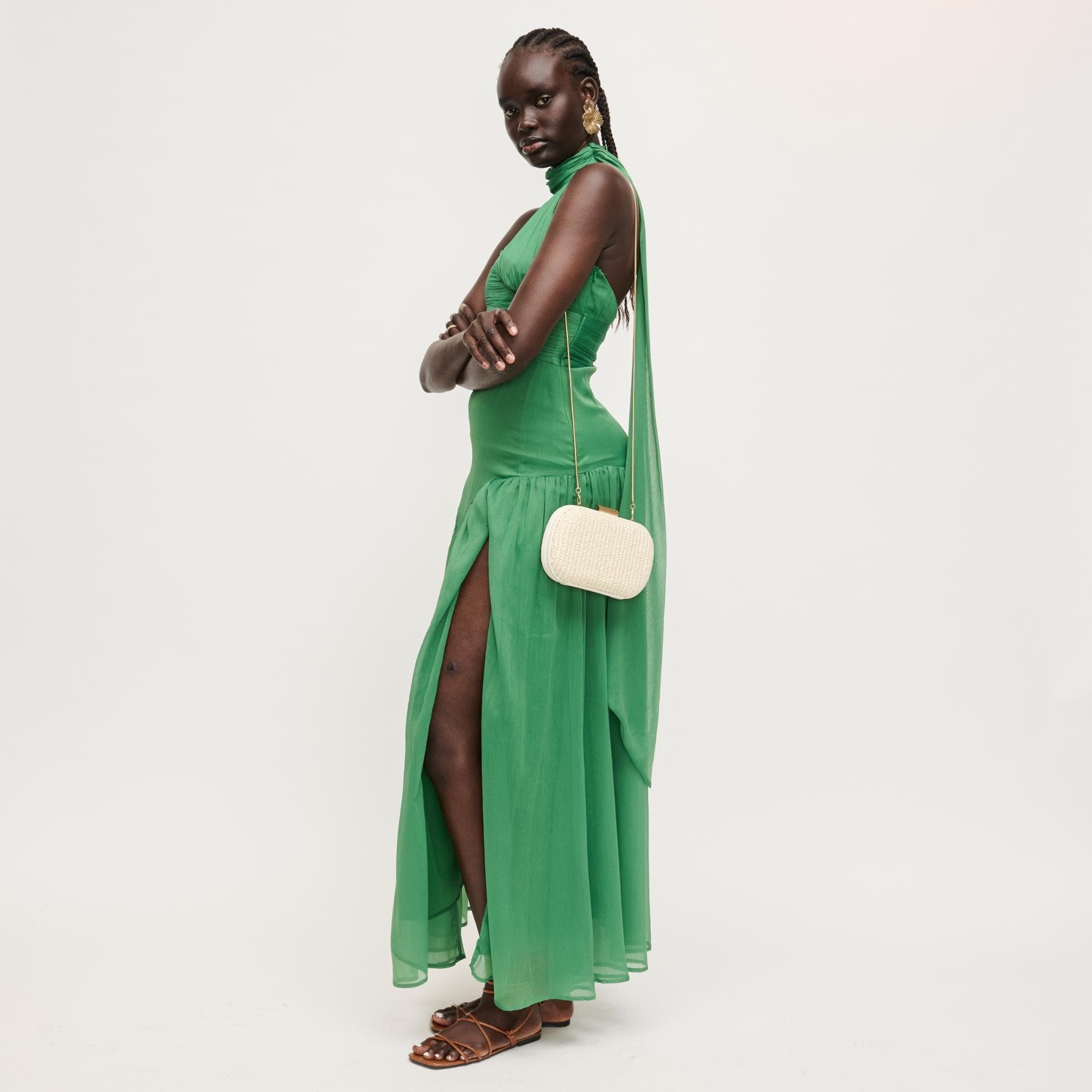 Alix Evening Bag, Alternate, color, Ivory