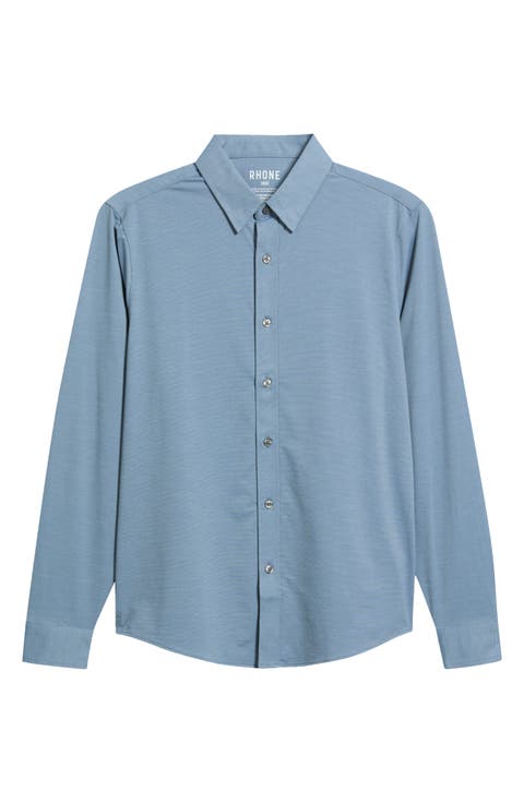 Commuter Slim Fit Button-Up Shirt