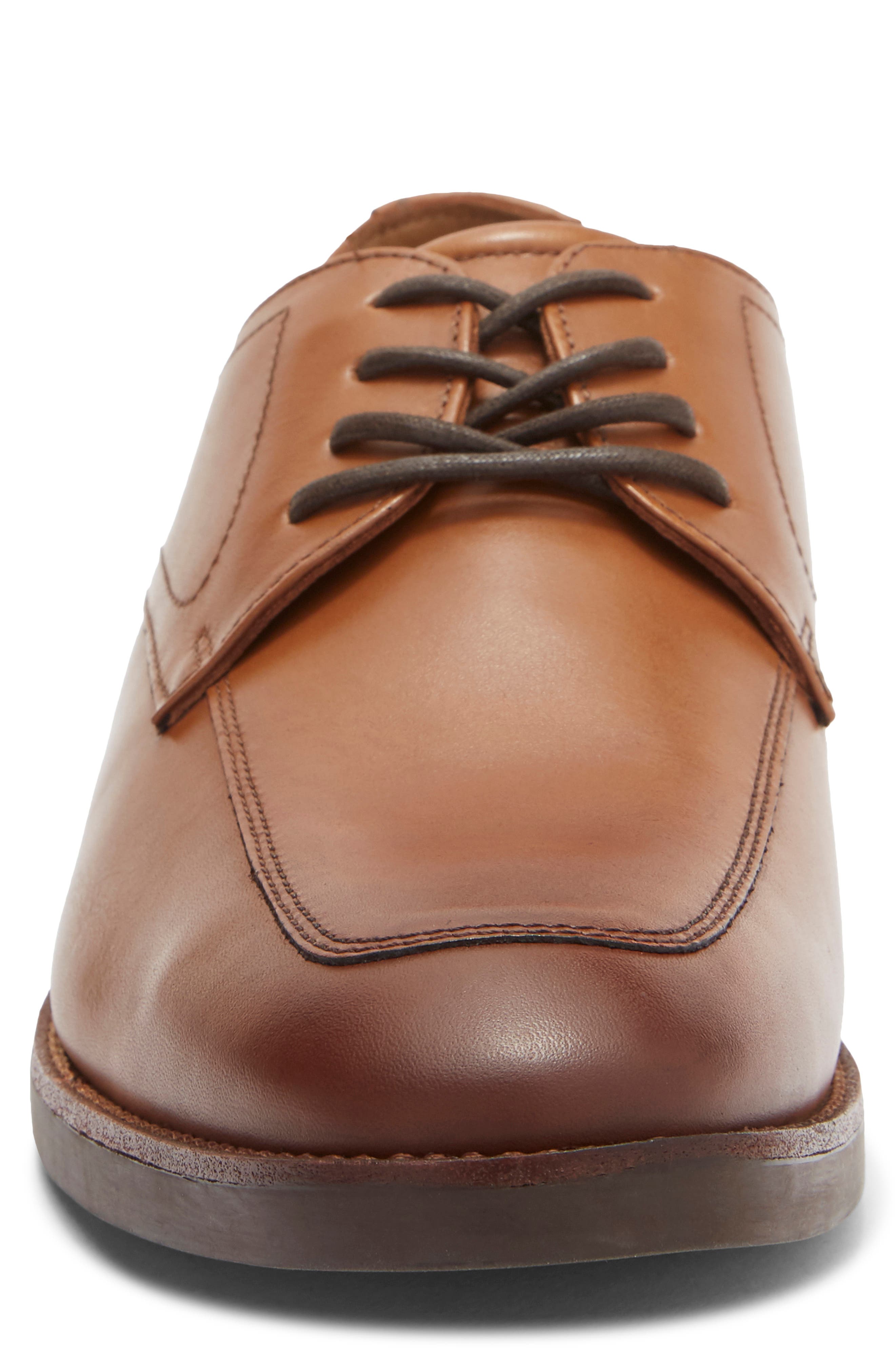 Johnston & Murphy Borland Apron Toe Derby, Alternate, color, Tan
