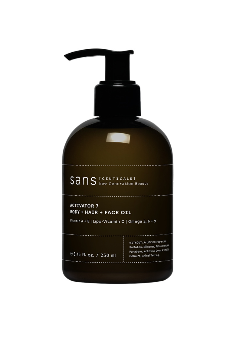 Activator 7 Body + Hair + Face Oil, Main, color, Black - 250ml