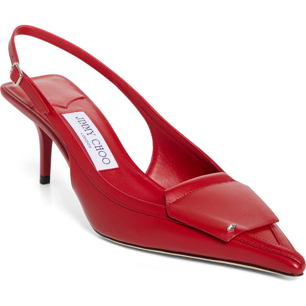 JIMMY CHOO JIMMY CHOO FRANCES POINTED TOE SLINGBACK PUMP