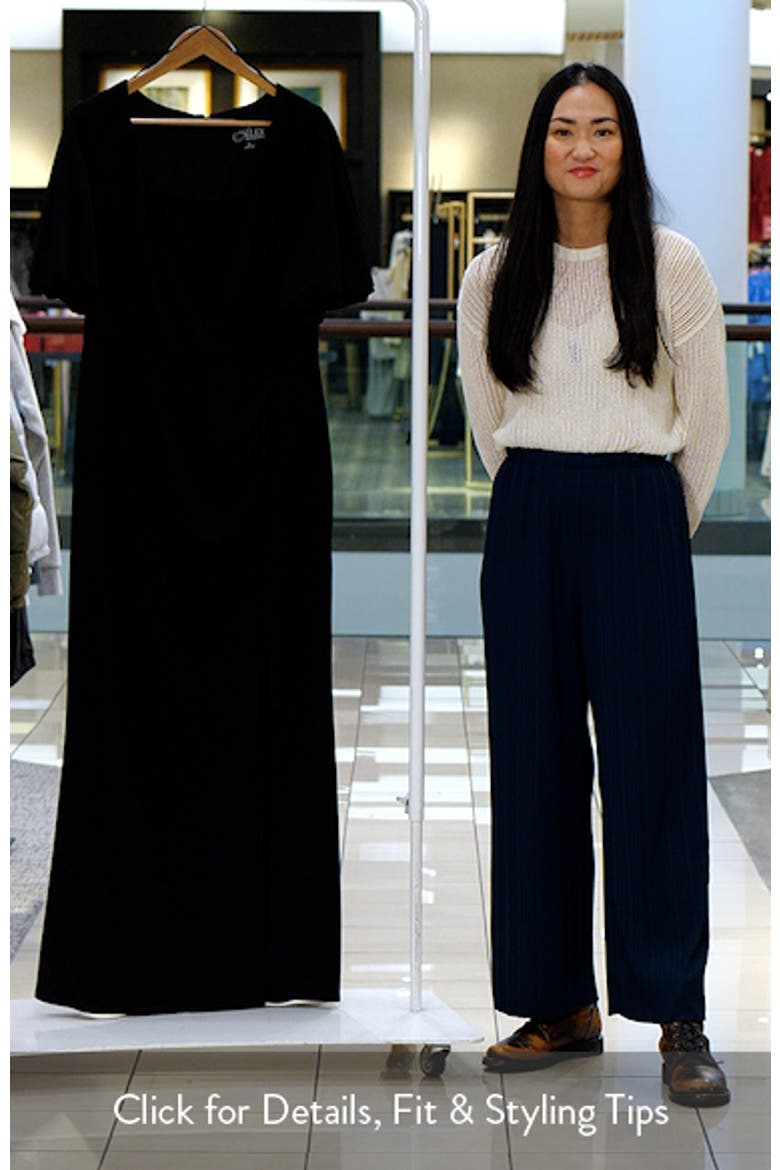 Square Neck Column Gown video