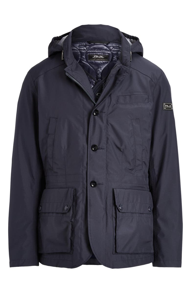 Polo Ralph Lauren Tech Taffeta Combat Sport Coat with Quilted Vest, Alternate, color, 