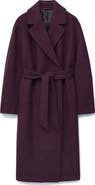 Other Stories Belted Wool Wrap Coat