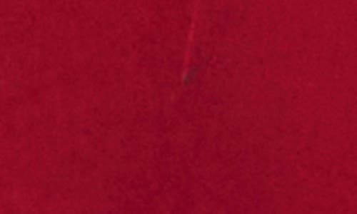 Parker Neck Tie Long Sleeve Top In Red