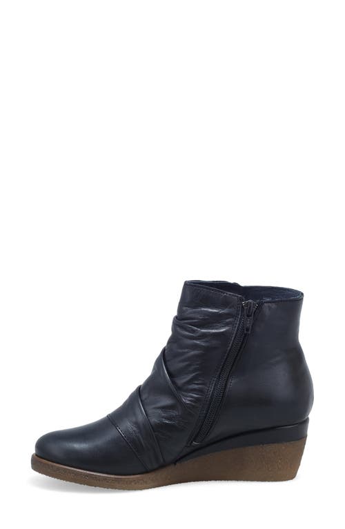 Miz Mooz Maxy Wedge Bootie In Blue