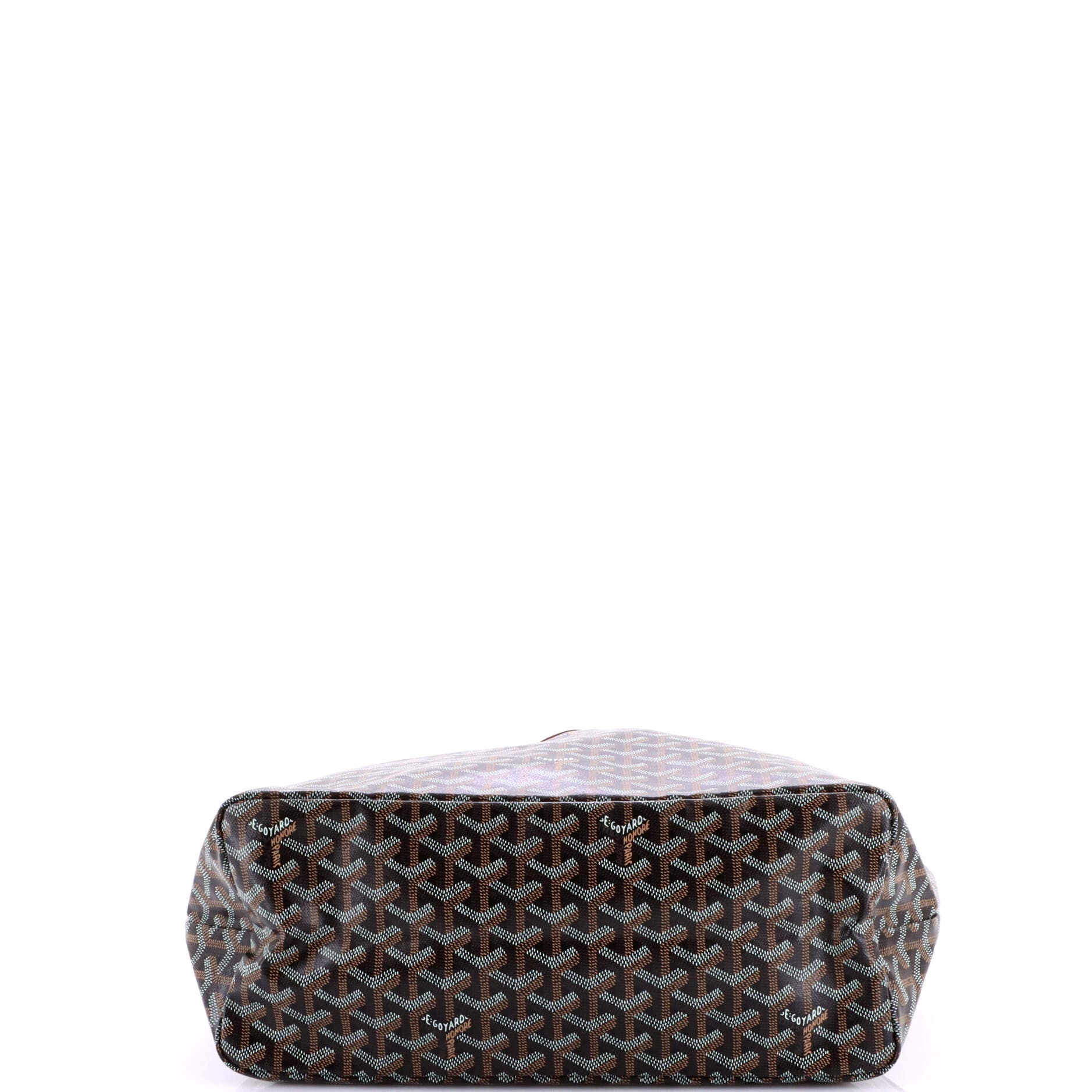 Pre-Owned Goyard Saint Louis Tote Coated Canvas PM, Alternate, color, Brown