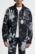 RtA Norris Graffiti Shirt Jacket