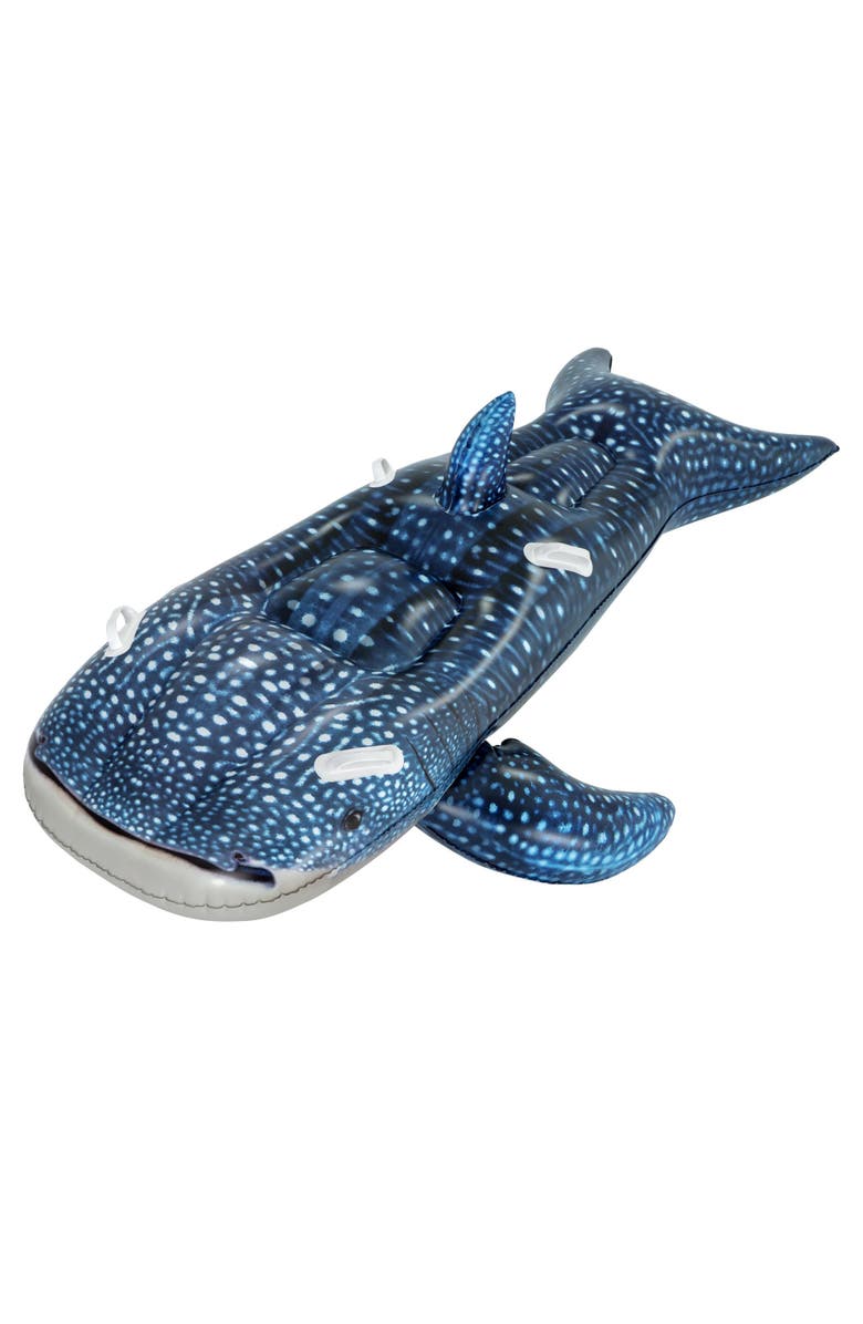 H2OGO! Whaletastic Wonders 6'4" X 48" Inflatable Rideon Float, Alternate, color, 