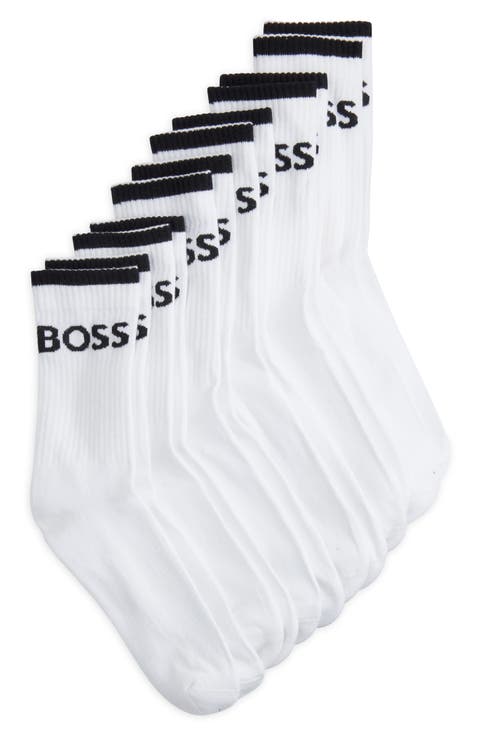 6-Pack Stripe Crew Socks