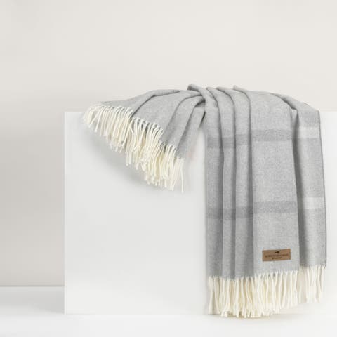 Montauk Stripe Herringbone Throw