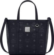 MCM Toni Top-Zip Shopper in Visetos