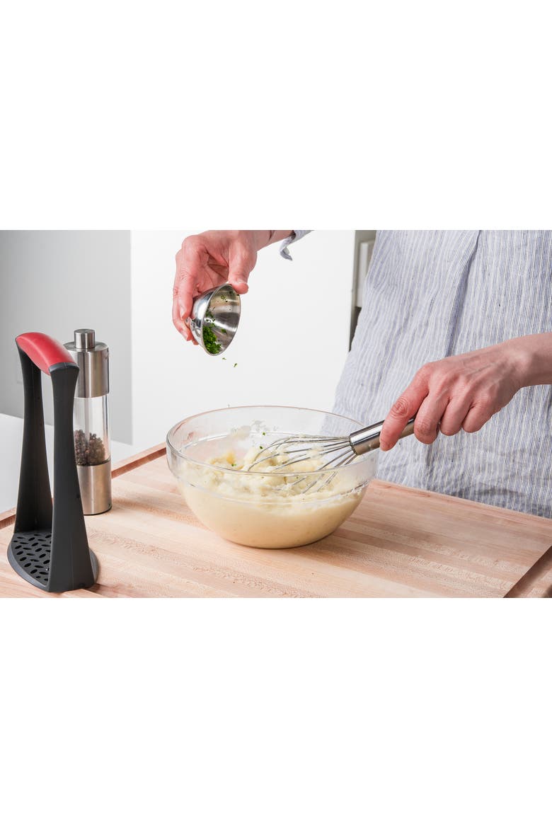 8 Inch Stainless Steel Balloon Whisk Ball Solid Handle, Alternate, color, Silver