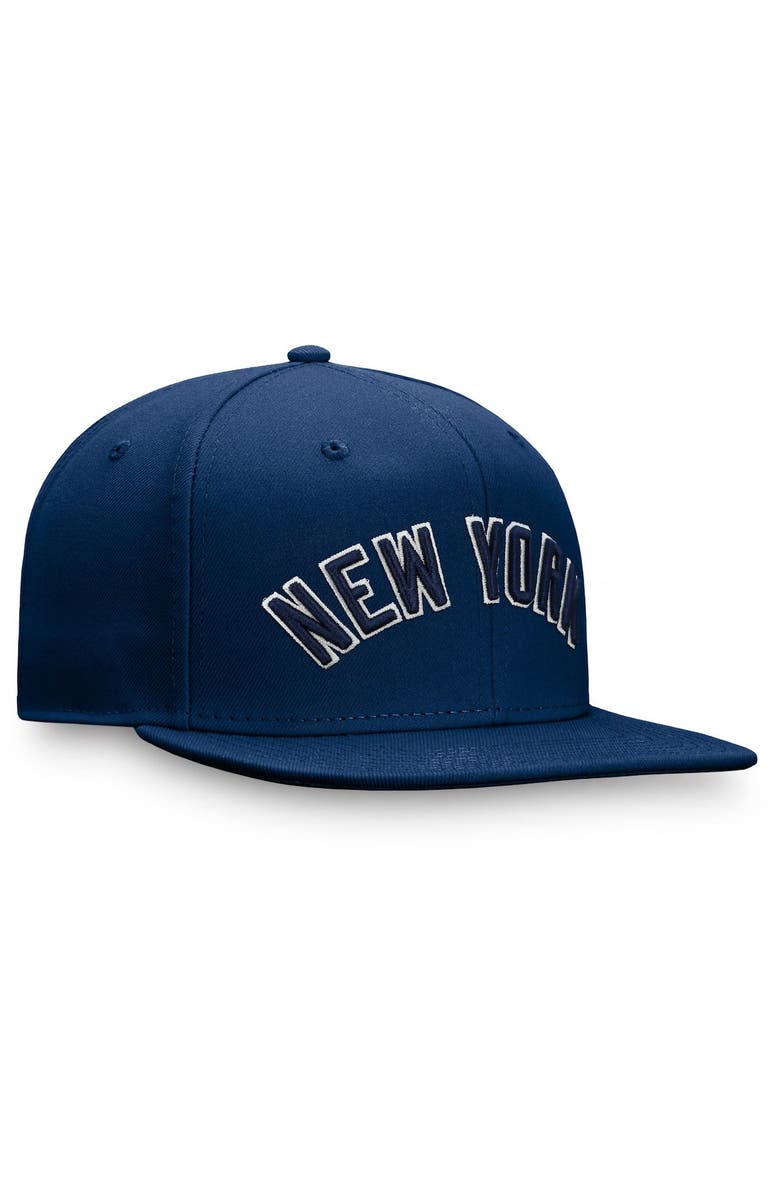 FANATICS Men's Fanatics Branded Navy New York Yankees Team Core Fitted Hat, Alternate, color,