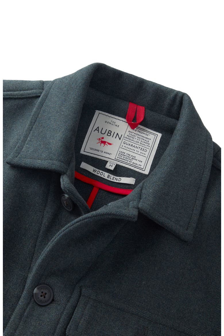 Nettleham Shirt Jacket, Alternate, color, Green Herringbone
