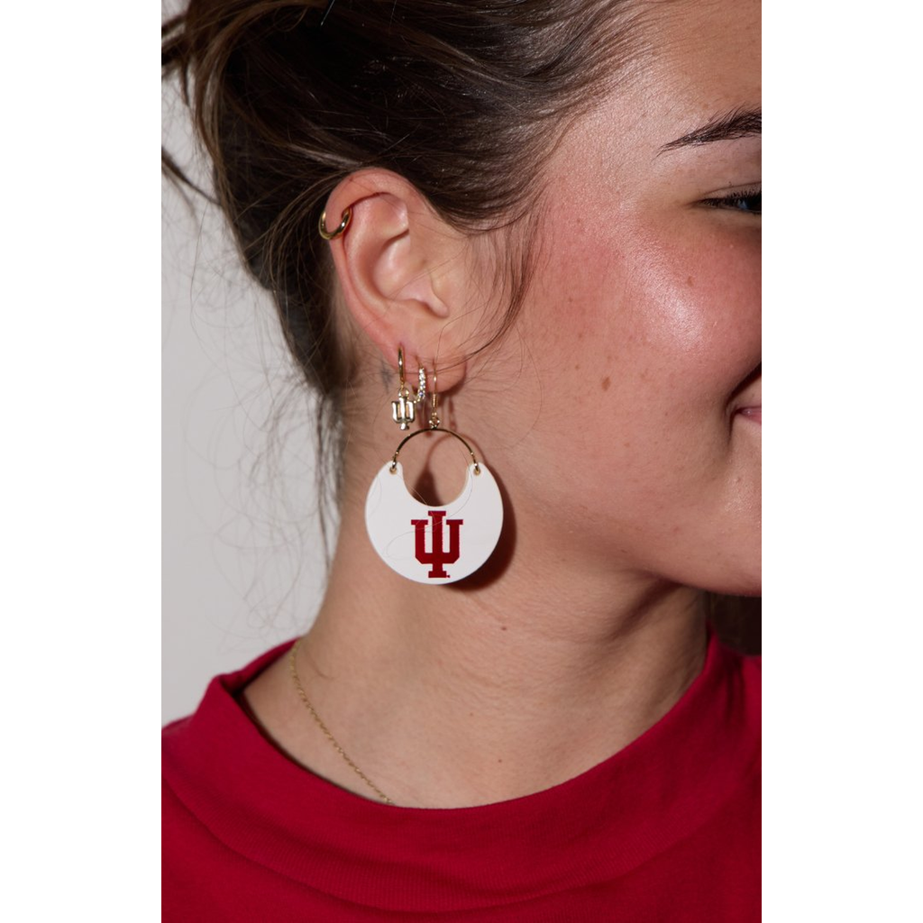 Nickel & Suede University Ninas Earrings In Multi