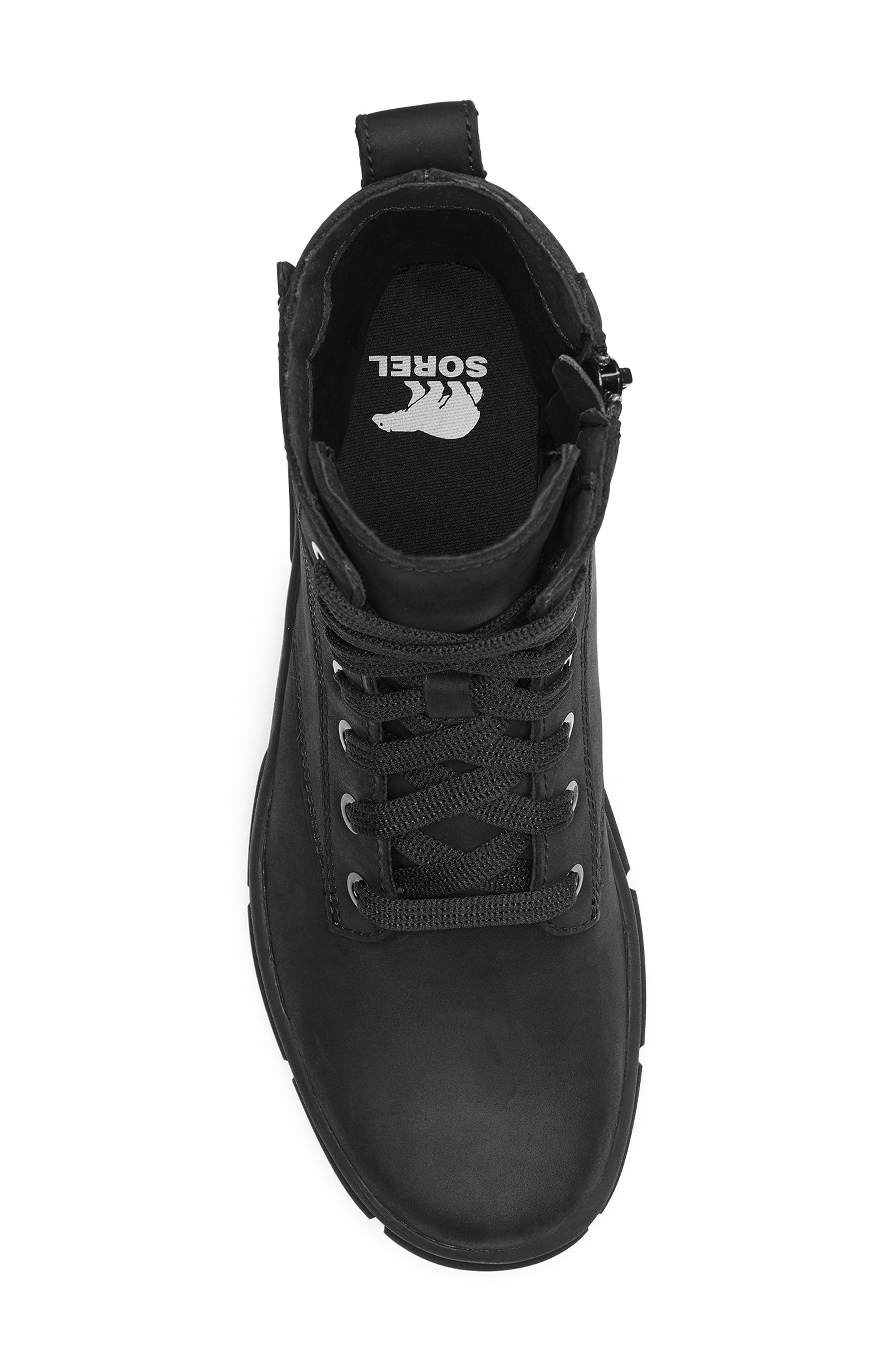 SOREL Explorer Lace-Up Boot, Alternate, color, Black/ Black