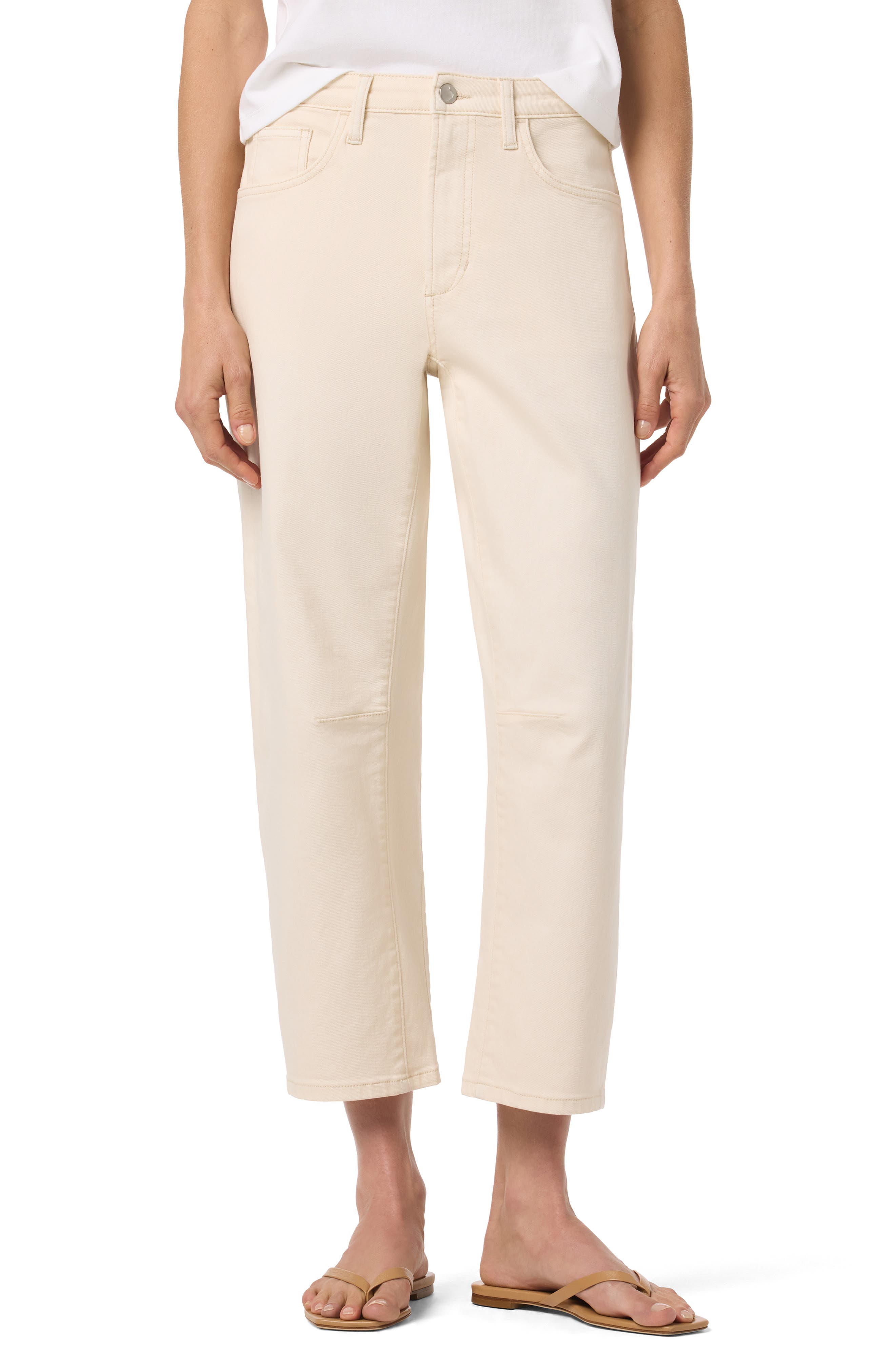 Joe's High Waist Ankle Barrel Leg Jeans