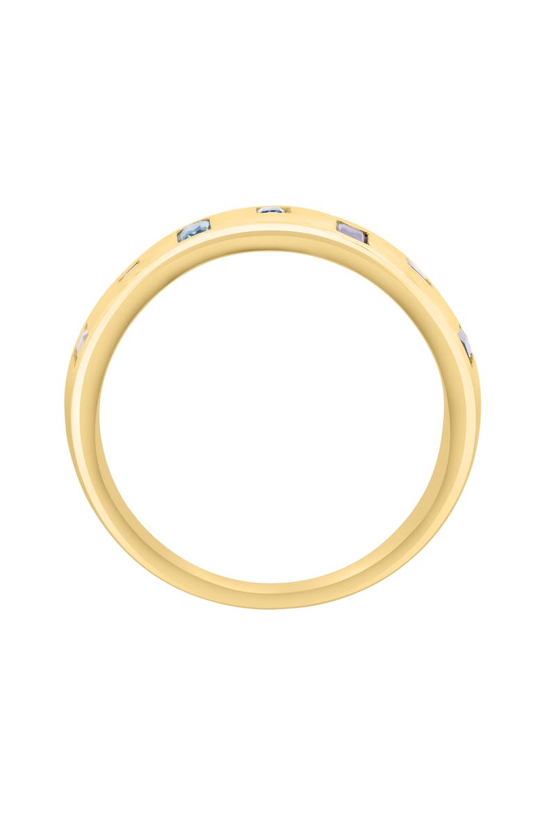 14K Gold Plate Gemstone Ring, Alternate, color, GOLD MULTI