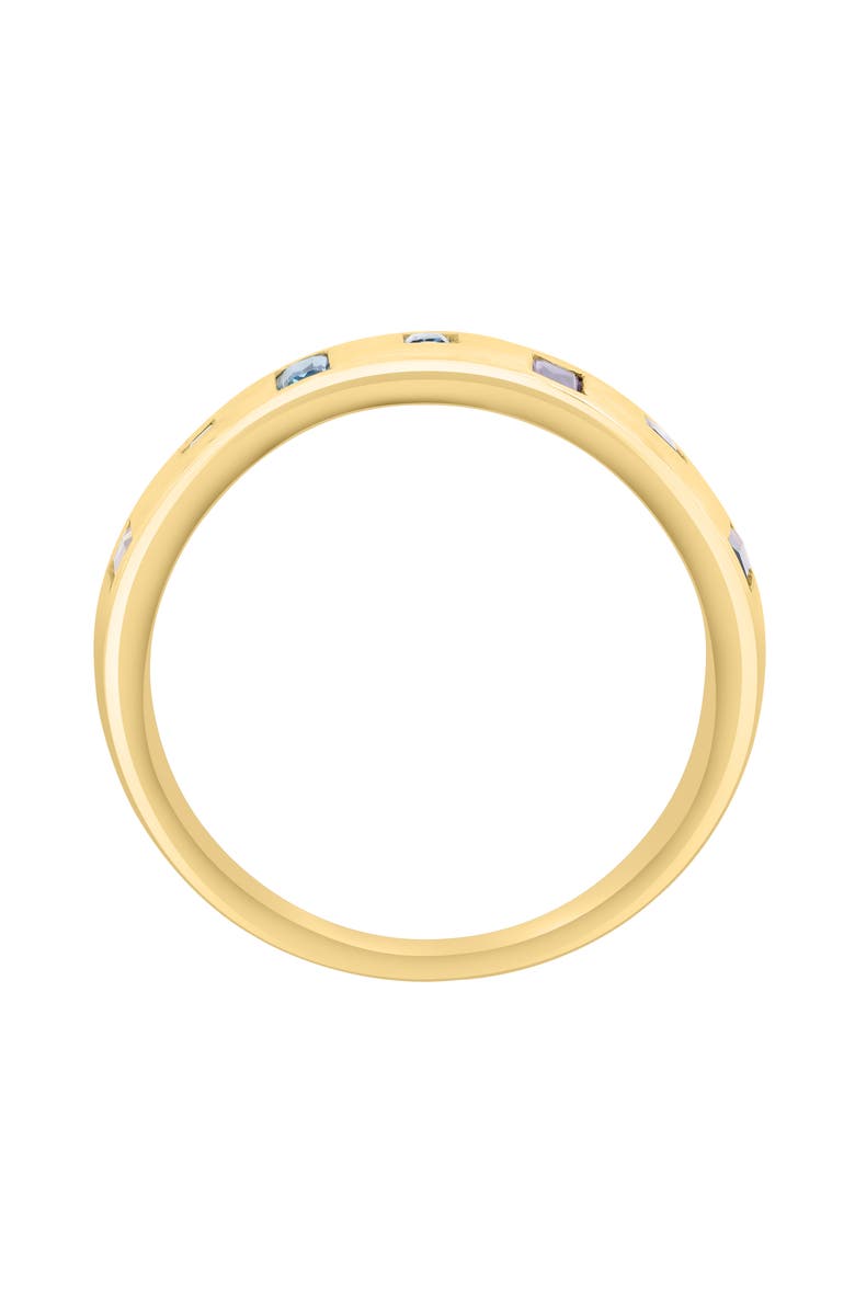 EFFY 14K Gold Plate Gemstone Ring, Alternate, color, Gold Multi