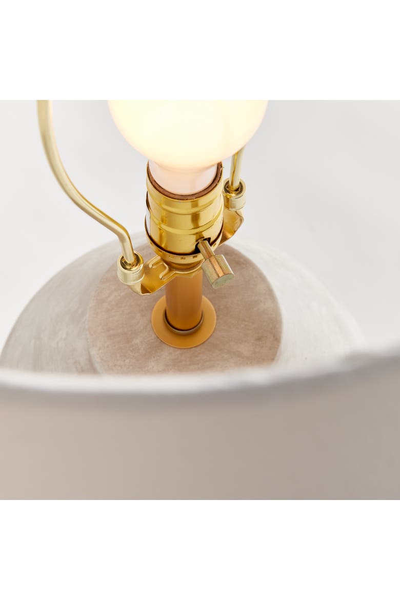 Claude Table Lamp, Alternate, color, White