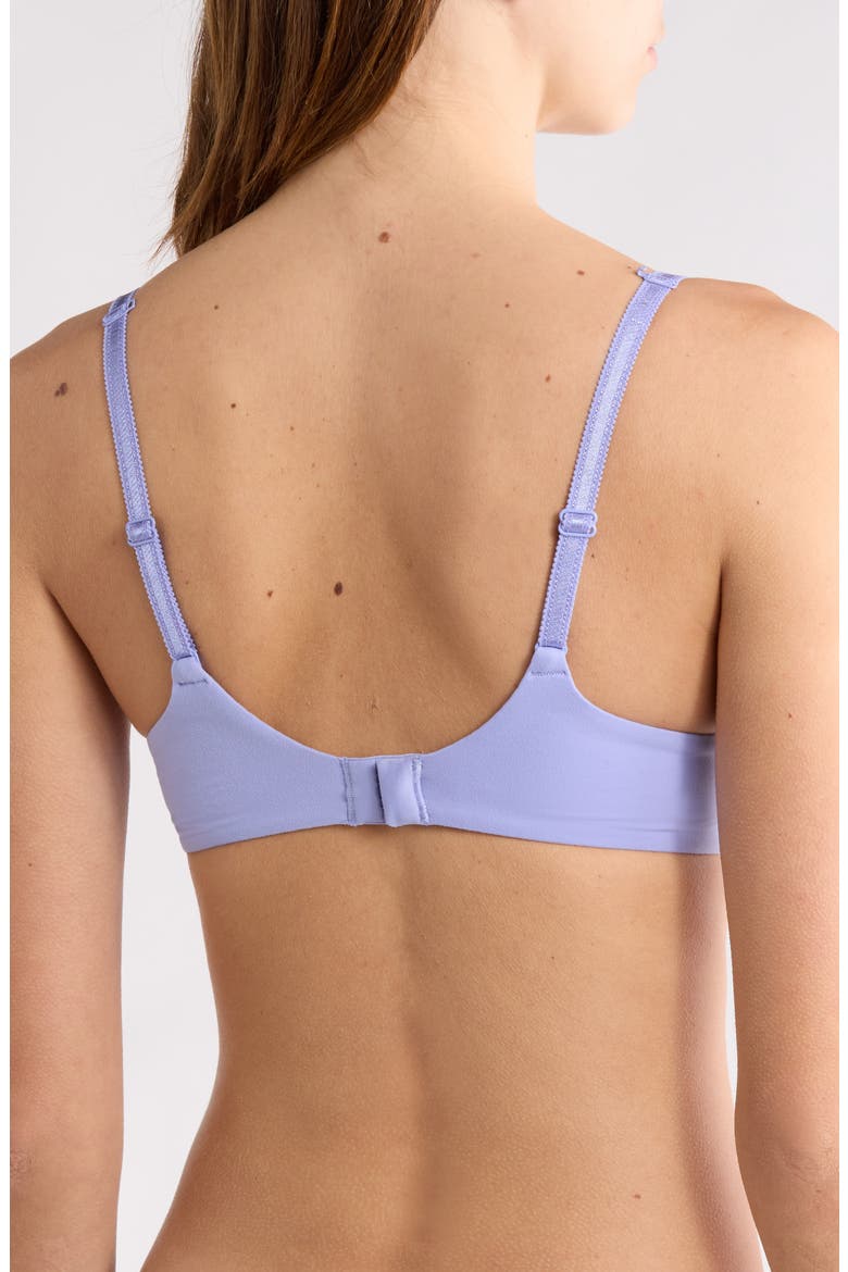 Norah Chic Plunge T-Shirt Bra, Alternate, color, THISTLE MAUVE