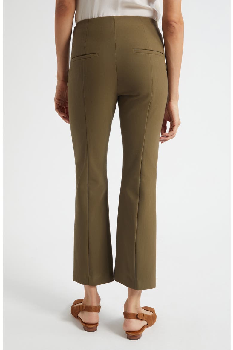 Niki Mid Rise Crop Flare Pants, Alternate, color, CYPRESS