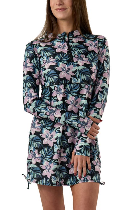 Convertible Swim Shirtdress