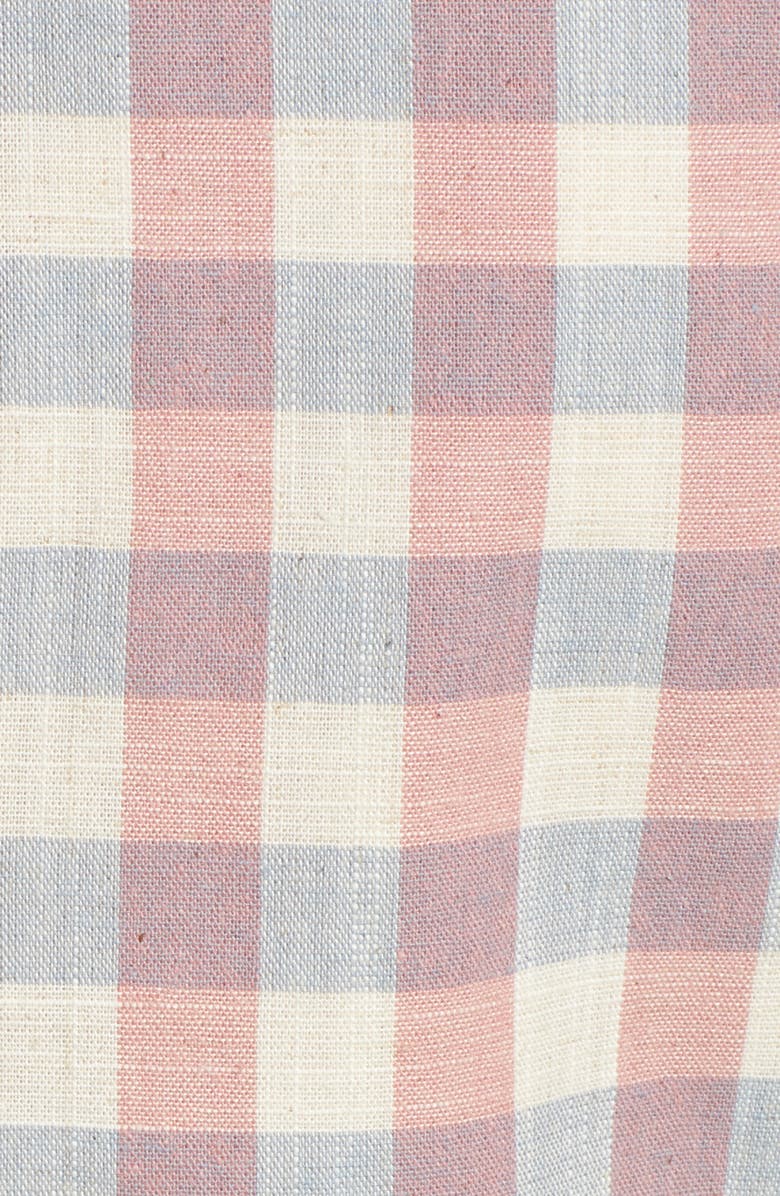 English Factory Gingham Check Blazer, Alternate, color, 
